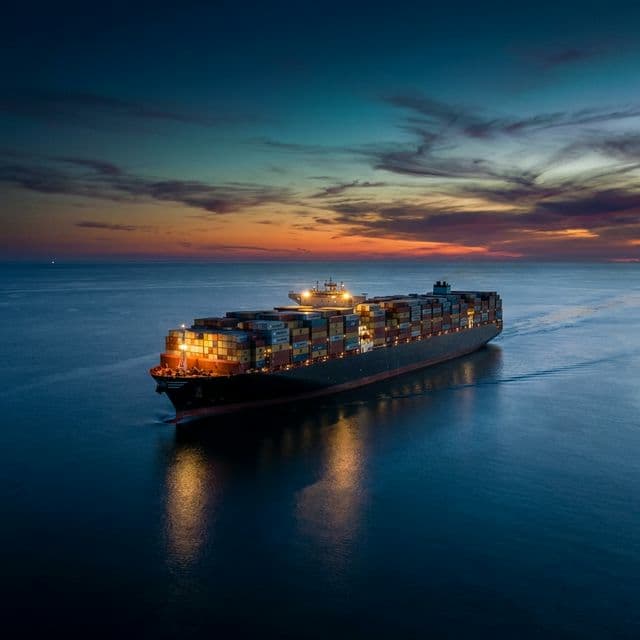 Maritime Container Ship